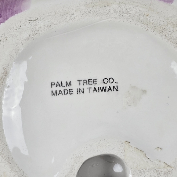 Ceramic Bunny with Attached Dish Vintage - Picture 10 of 15